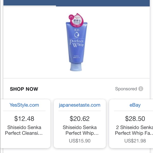 FREE w/ PURCHASE NWT✨Shiseido✨Senka Whip C… - Picture 5 of 8